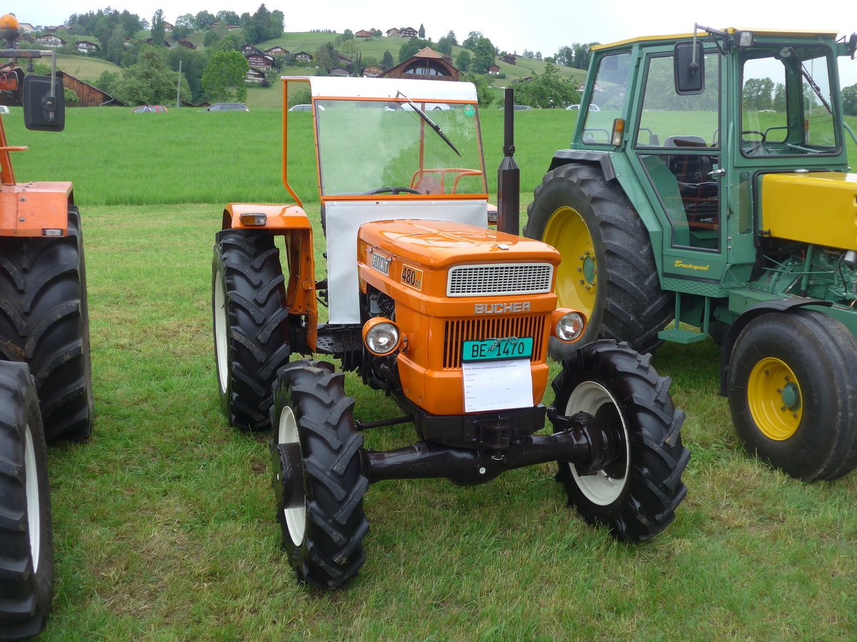 (193'598) - Bucher - BE 1470 - am 27. Mai 2018 in Aeschlen