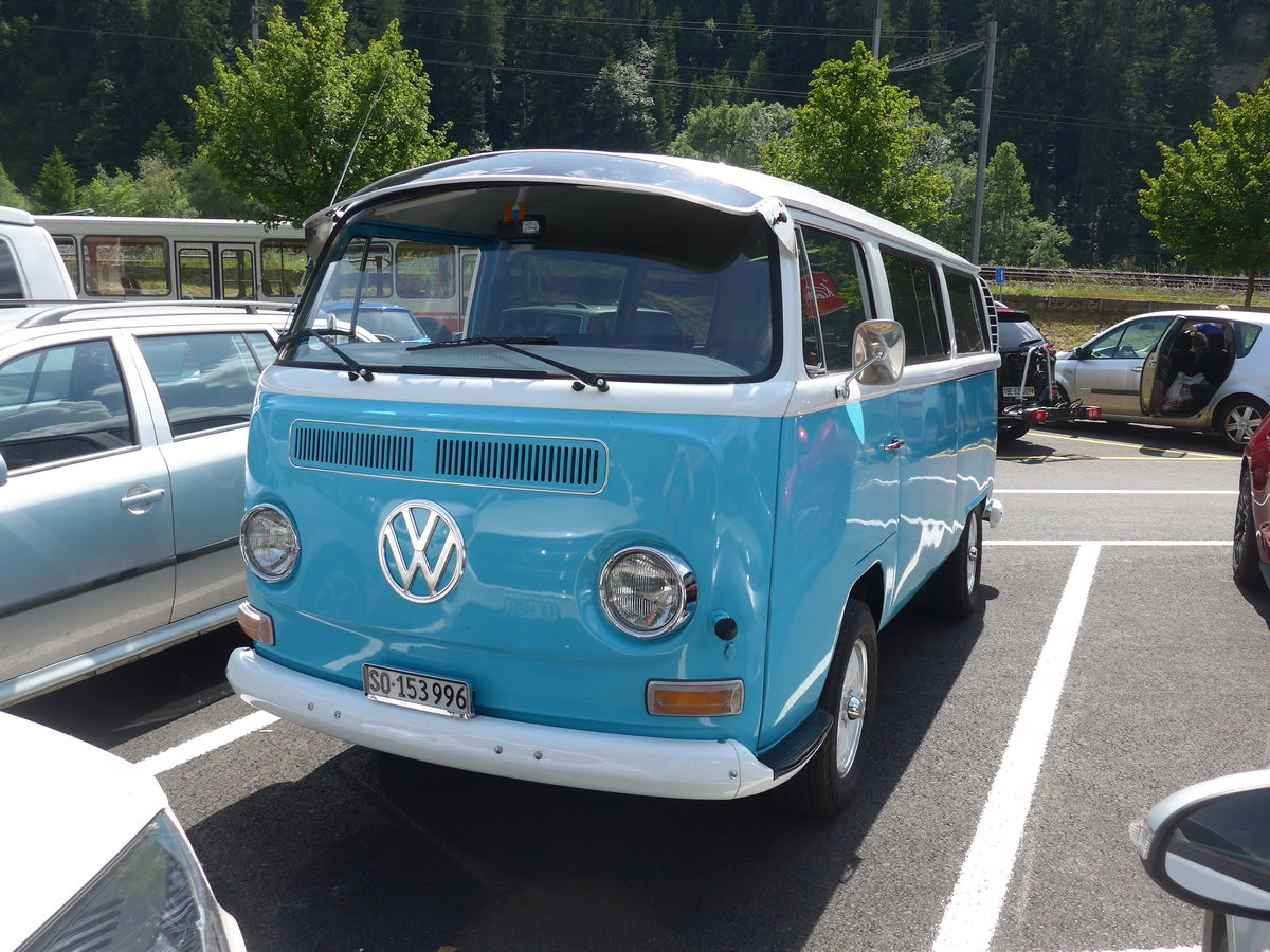 (193'735) - VW-Bus - SO 153'996 - am 3. Juni 2018 in Trubschachen, Kambly