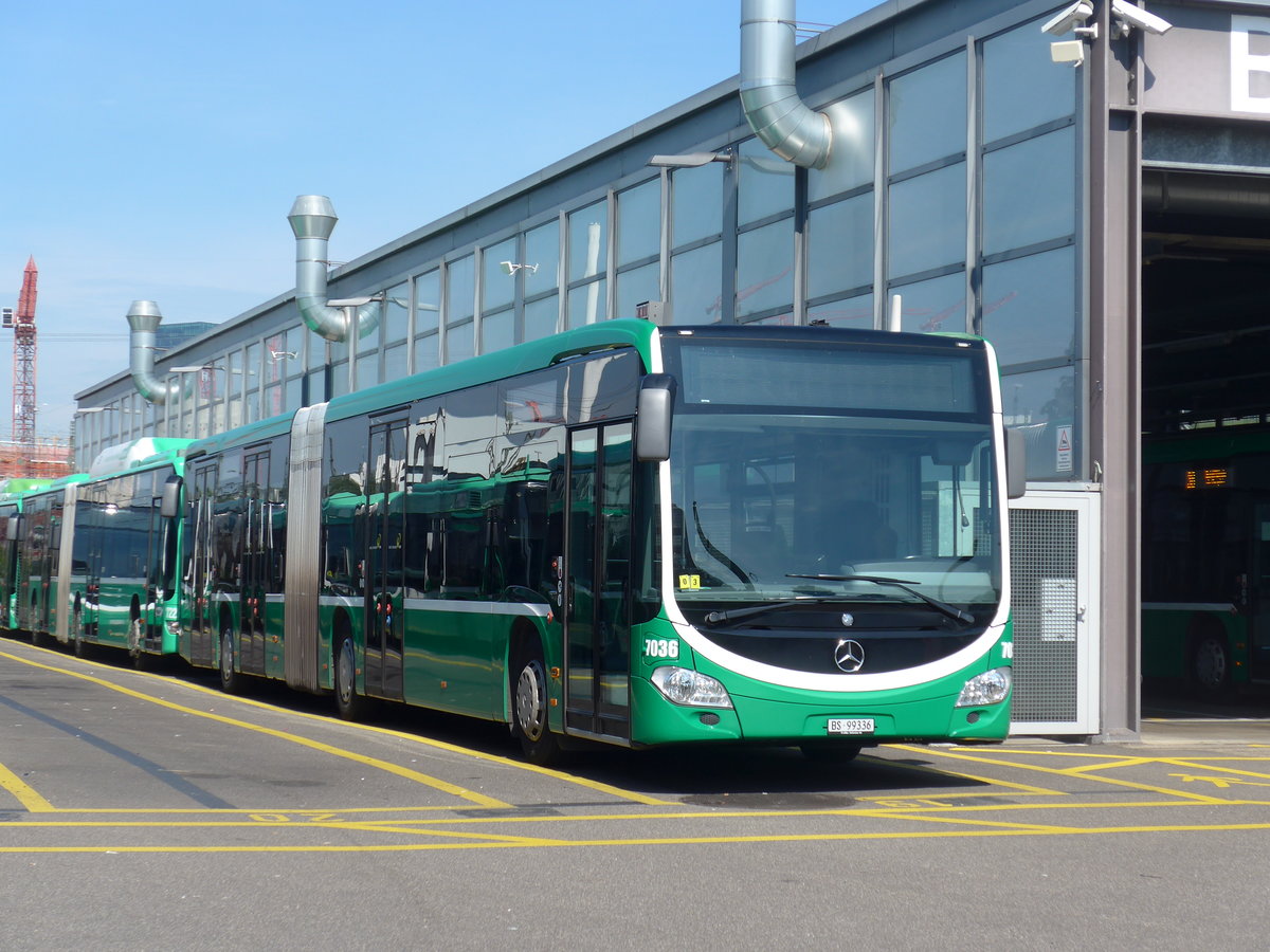 (193'888) - BVB Basel - Nr. 7036/BS 99'336 - Mercedes am 10. Juni 2018 in Basel, Garage Rankstrasse