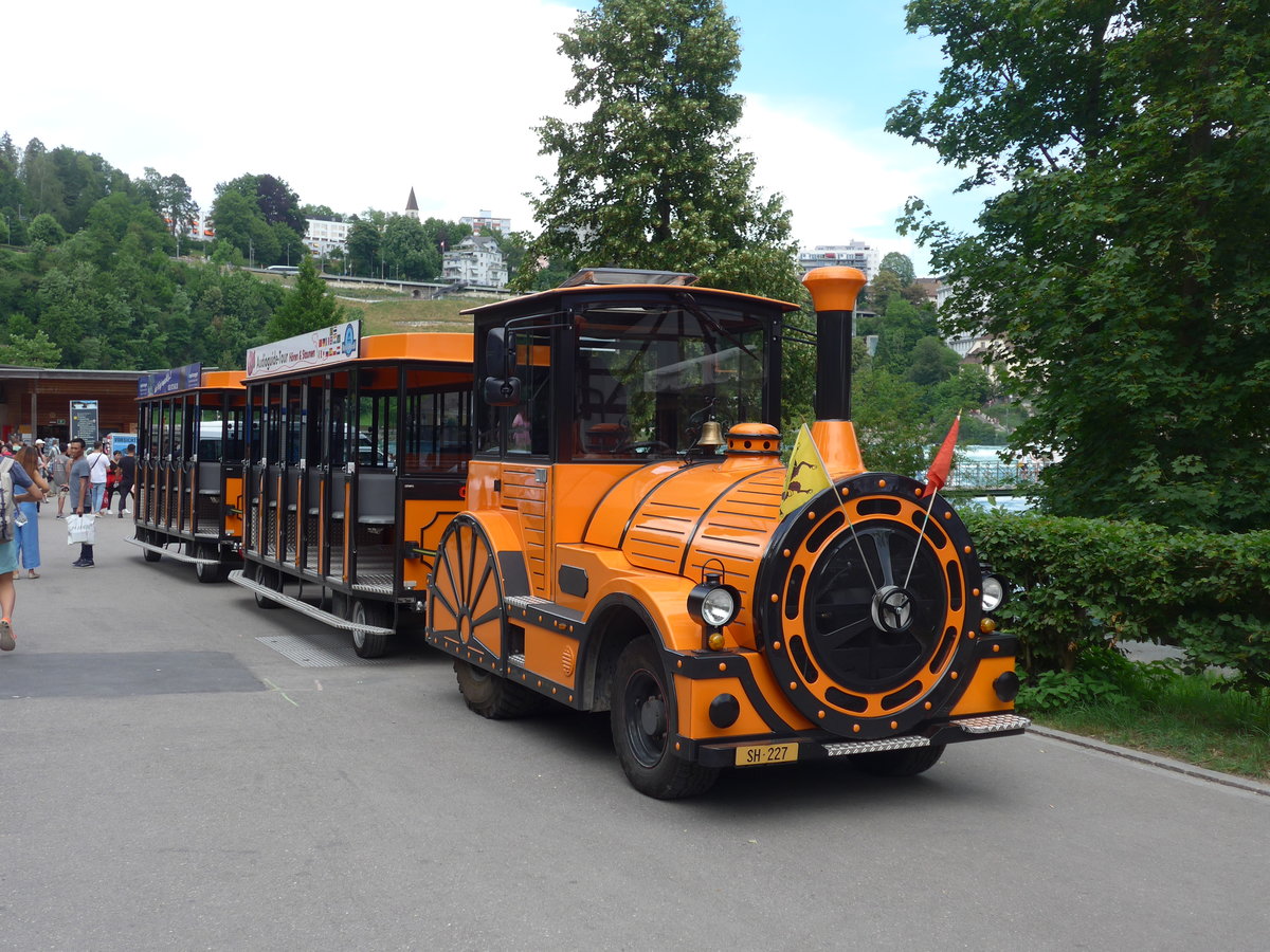 (193'978) - Rheinfall-Z�gli - SH 227 - am 10. Juni 2018 beim Rheinfall bei Neuhausen