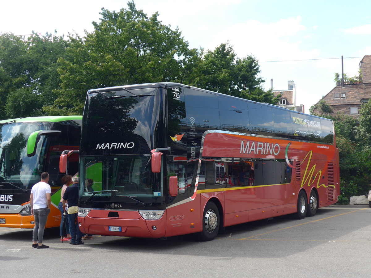 (194'258) - Aus Italien: Chiesa, Carmagnola - Nr. 106/FL-083 PA - Van Hool am 18. Juni 2018 in Zrich, Sihlquai