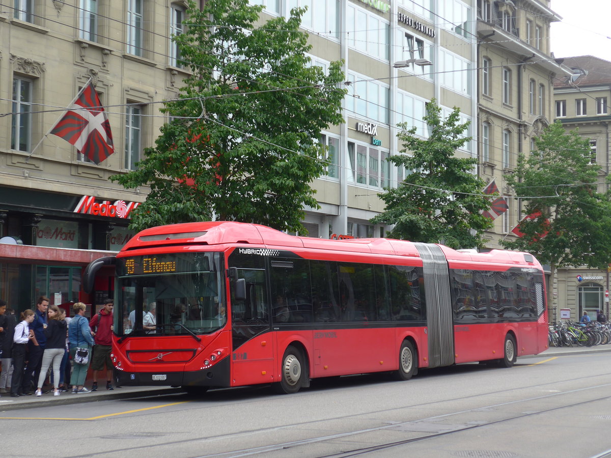(194'369) - Bernmobil, Bern - Nr. 887/BE 832'887 - Volvo am 24. Juni 2018 beim Bahnhof Bern