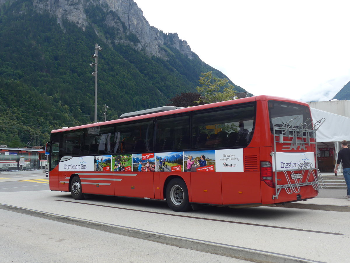 (194'977) - AFA Adelboden - Nr. 24/BE 26'701 - Setra am 21. Juli 2018 in Innertkirchen, Grimseltor (Einsatz AVG M. fr Engstlenalp-Bus)