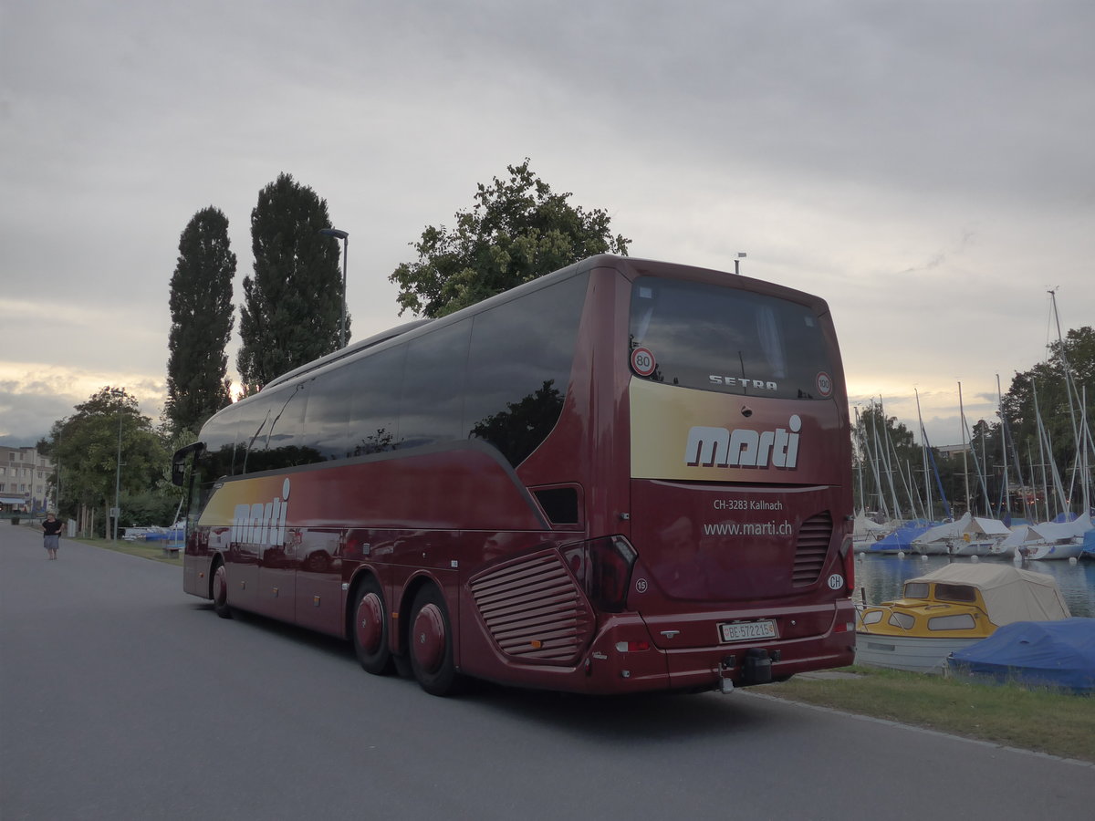 (195'794) - Marti, Kallnach - Nr. 15/BE 572'215 - Setra am 9. August 2018 in Thun, Strandbad