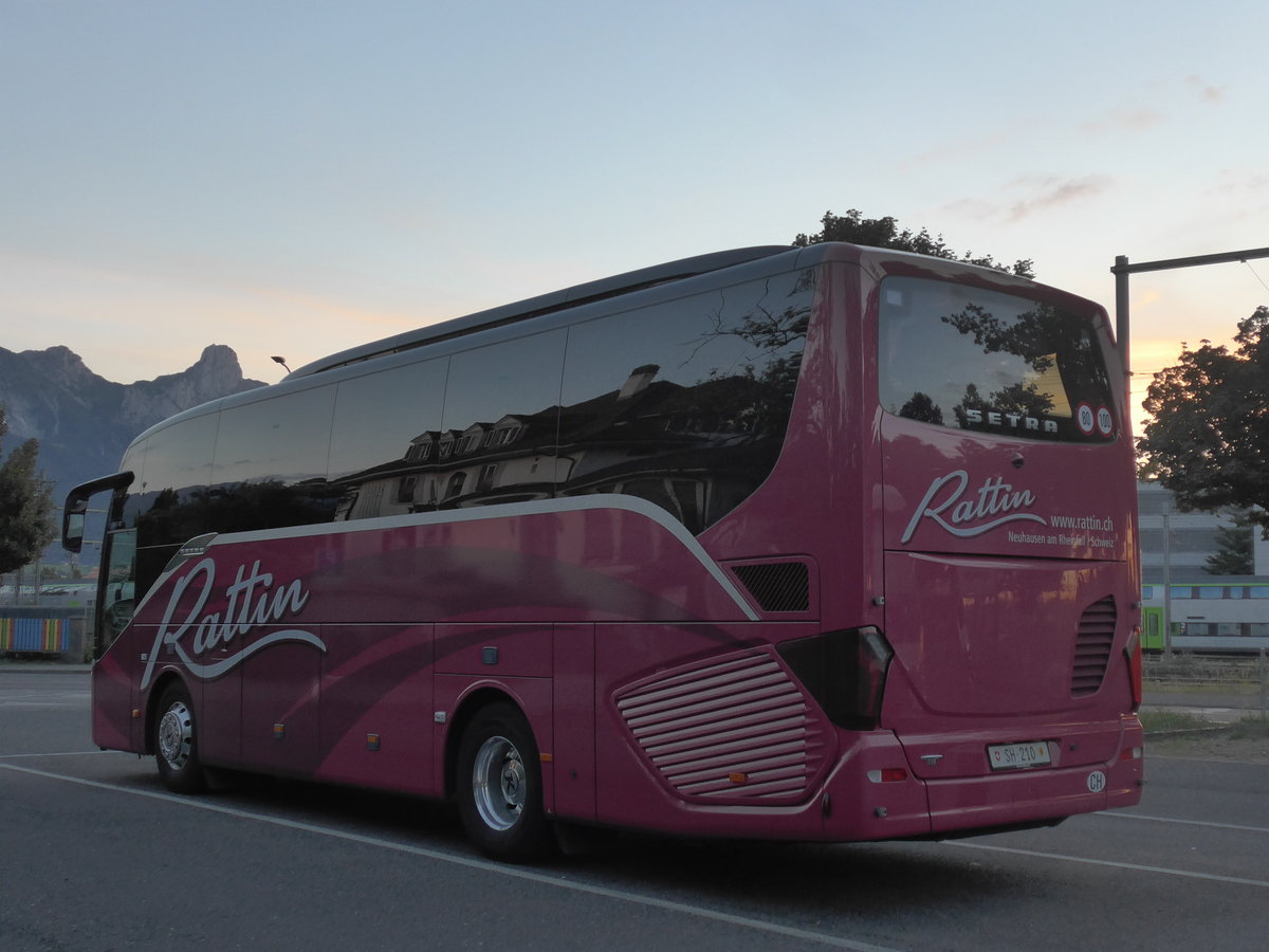 (195'814) - Rattin, Neuhausen - Nr. 10/SH 210 - Setra am 11. August 2018 in Thun, Seestrasse