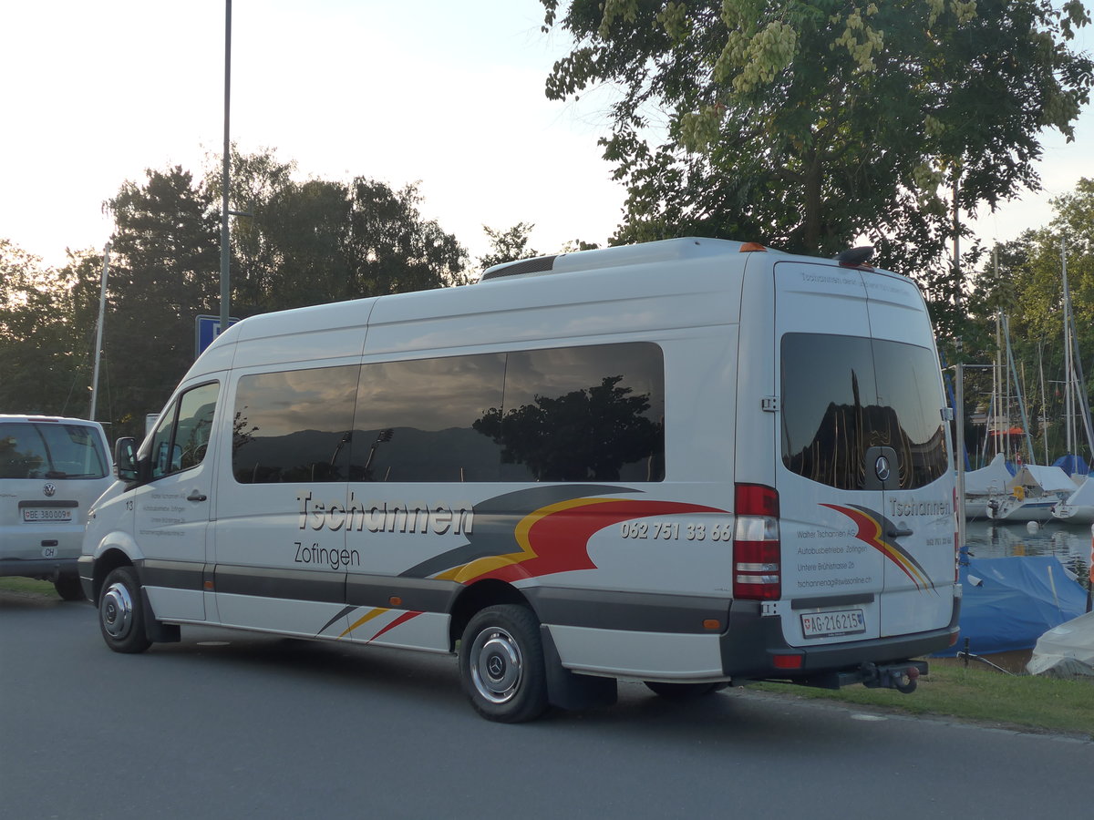 (195'843) - Tschannen, Zofingen - Nr. 13/AG 216'215 - Mercedes am 16. August 2018 in Thun, Strandbad