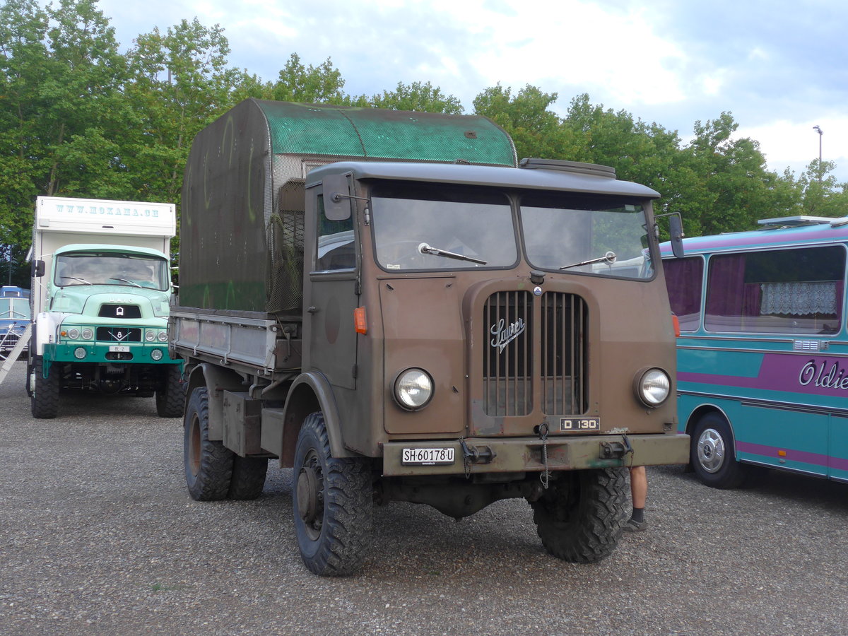 (195'910) - Saurer - SH 60'178 U - am 17. August 2018 in Wettingen, Zirkuswiese