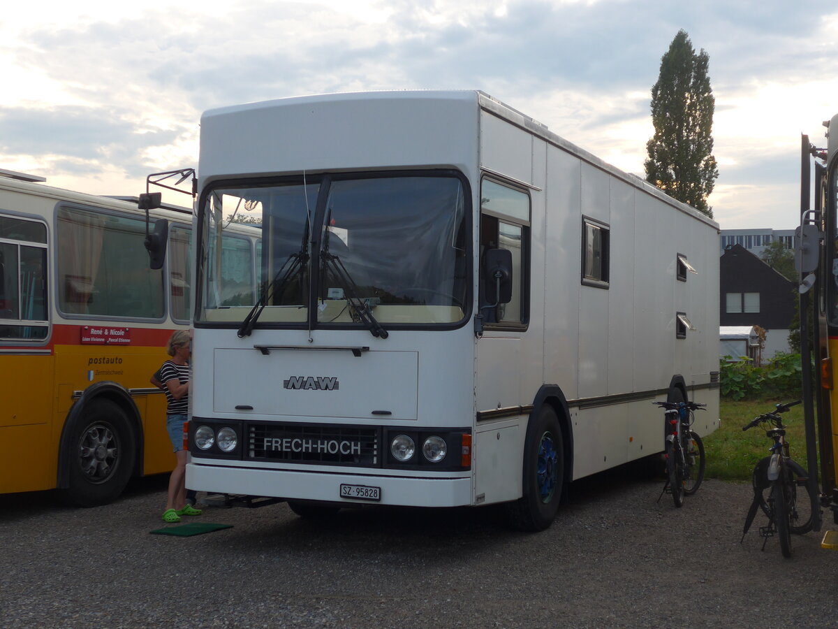 (195'913) - Rtsche, Rti - SZ 95'828 - NAW/FHS am 17. August 2018 in Wettingen, Zirkuswiese