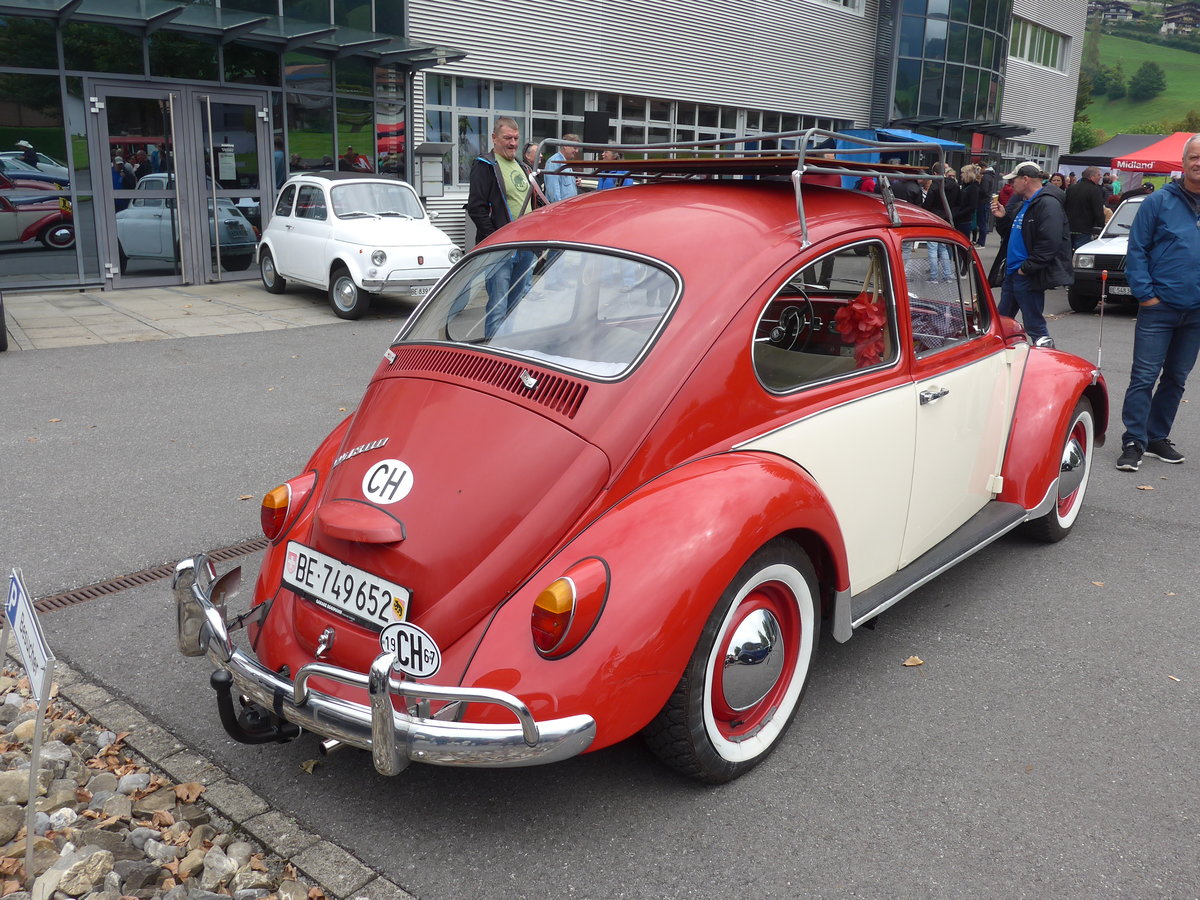 (196'445) - VW-K�fer - BE 749'652 - am 2. September 2018 in Reichenbach
