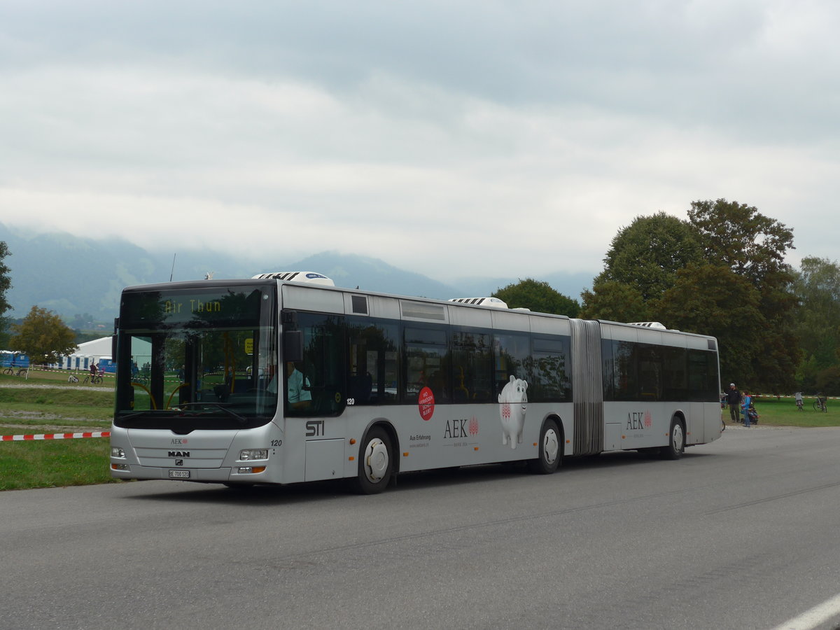 (196'461) - STI Thun - Nr. 120/BE 700'120 - MAN am 2. September 2018 in Thun, Allmend