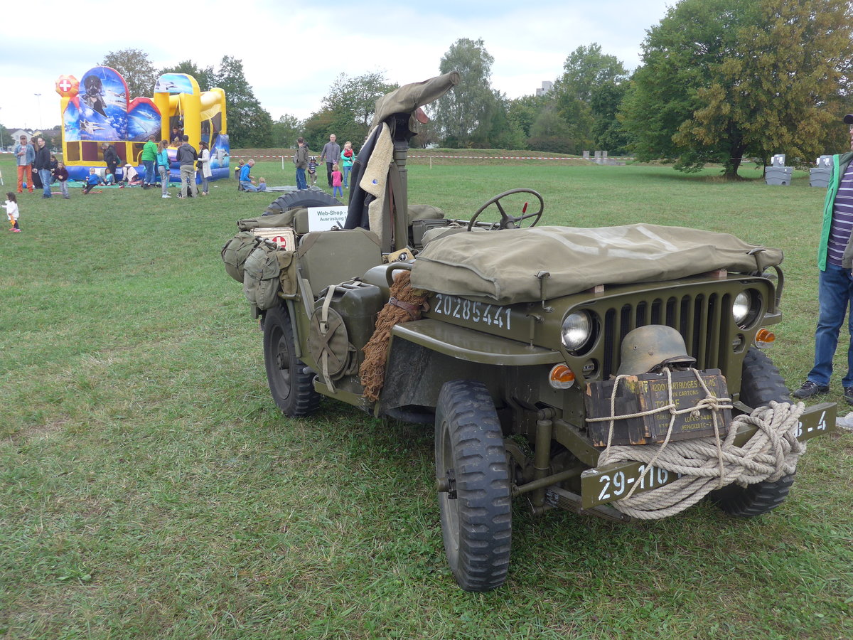 (196'463) - Willys am 2. September 2018 in Thun, Allmend
