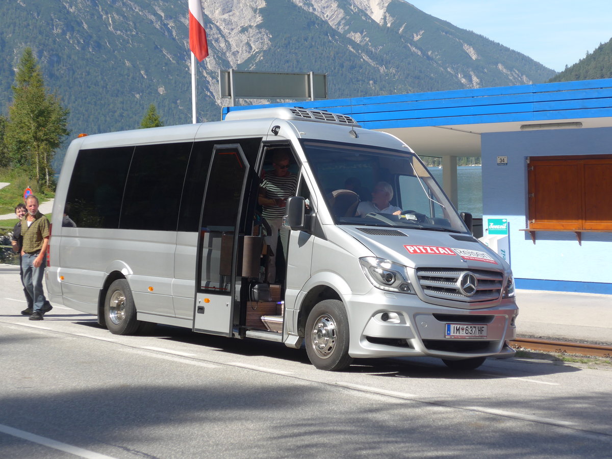 (196'807) - Pitztal Reisen, Arzl - IM 637 HF - Mercedes am 11. September 2018 in Maurach, Seespitz