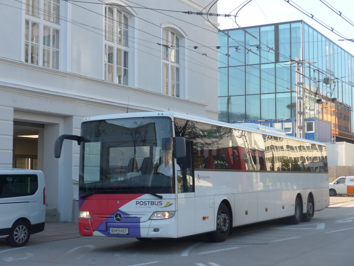 (197'048) - PostBus - BD 14'457 - Mercedes am 13. September 2018 beim Bahnhof Salzburg