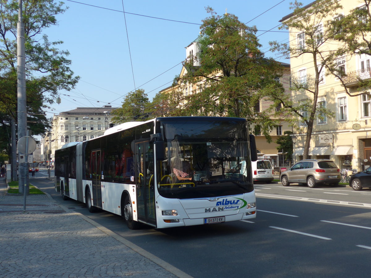 (197'303) - Albus, Salzburg - Nr. L1764/S 372 RV - MAN am 13. September 2018 in Salzburg, Mirabellplatz