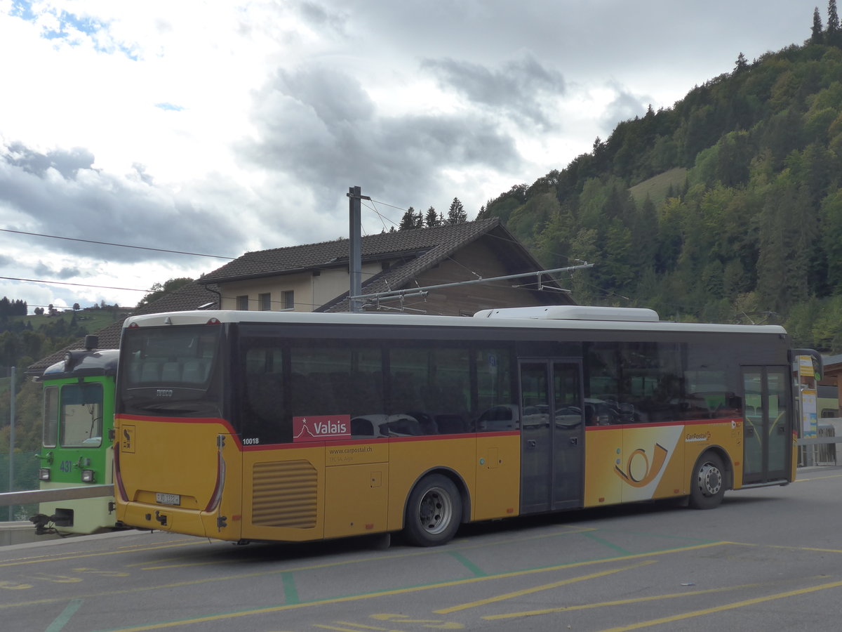 (197'954) - TPC Aigle - Nr. CP09/VD 1332 - Iveco am 23. September 2018 beim Bahnhof Le Spey