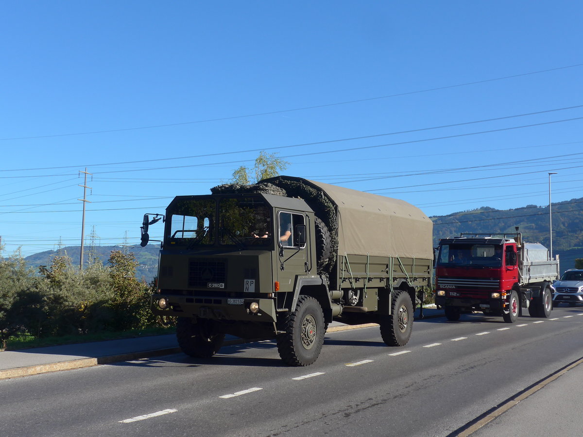 (198'171) - Saurer - AG 382'534 - am 13. Oktober 2018 in Bilten, Sch�niserstrasse