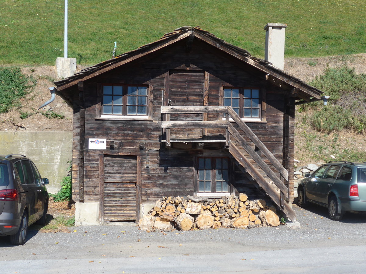 (198'263) - Alter Speicher am 14. Oktober 2018 in Ausserberg