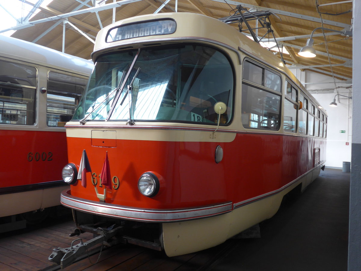 (198'791) - DPP-Tram - Nr. 6149 - am 20. Oktober 2018 in Praha, �PNV-Museum