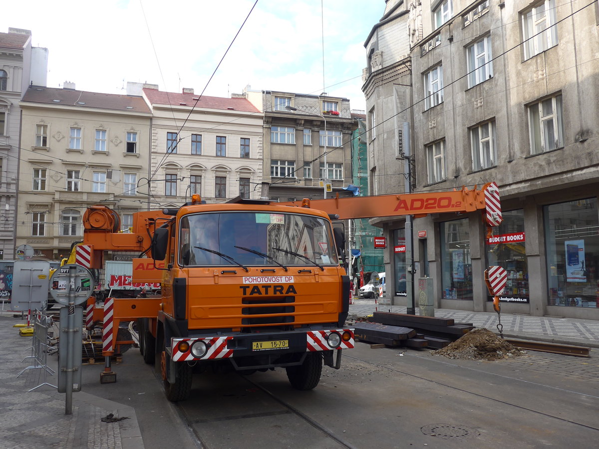 (198'871) - DPP Praha - AV 15-70 - Tatra am 20. Oktober 2018 in Praha