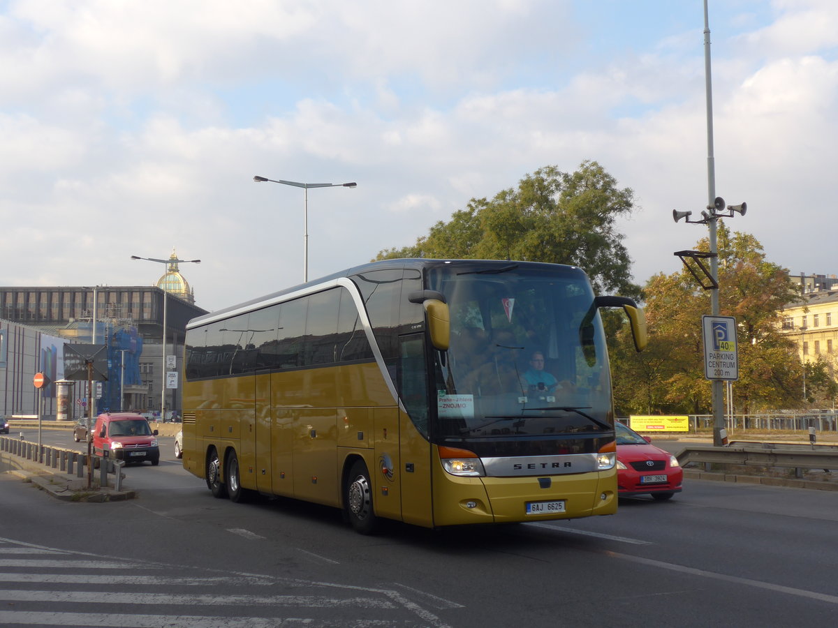 (198'957) - Schurmann, Praha - 6AJ 6625 - Setra am 21. Oktober 2018 in Praha, Hlavn Ndraz