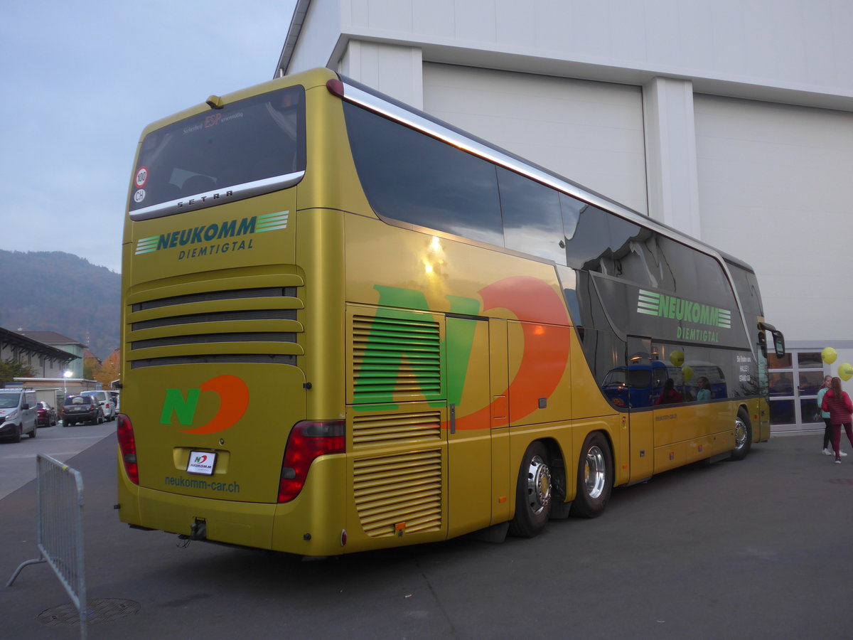 (199'272) - Neukomm, Horboden - Setra am 4. November 2018 in Thun, Expo