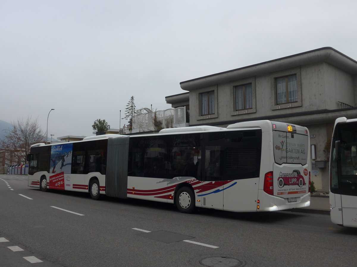 (199'315) - ARAG Ruswil - Nr. 35/LU 15'727 - Mercedes am 18. November 2018 beim Bahnhof Littau