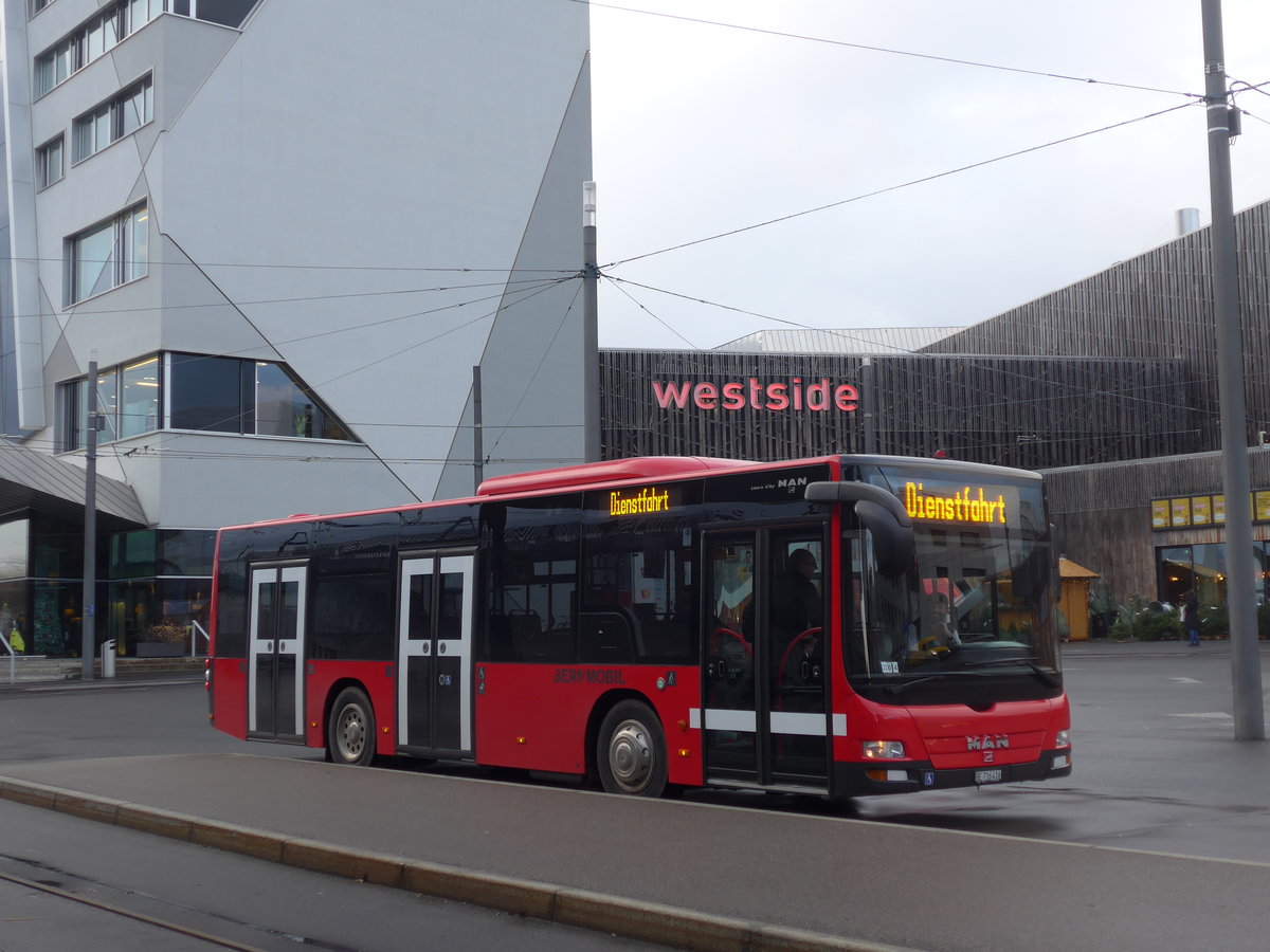 (199'920) - Bernmobil, Bern - Nr. 416/BE 716'416 - MAN am 10. Dezember 2018 beim Bahnhof Bern Brnnen Westside