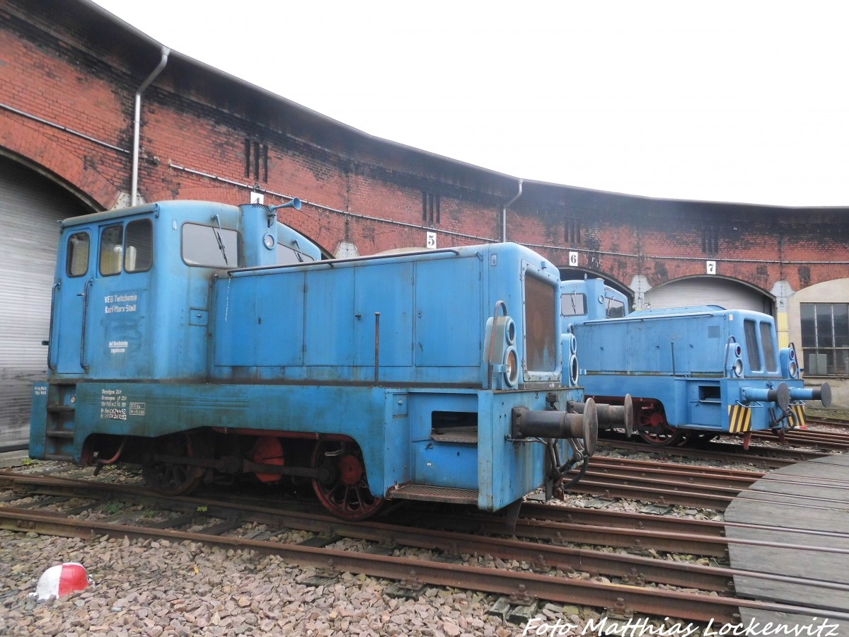 2 V10B im Eisenbahnmuseum Chemnitz-Hilbersdorf am 12.11.15