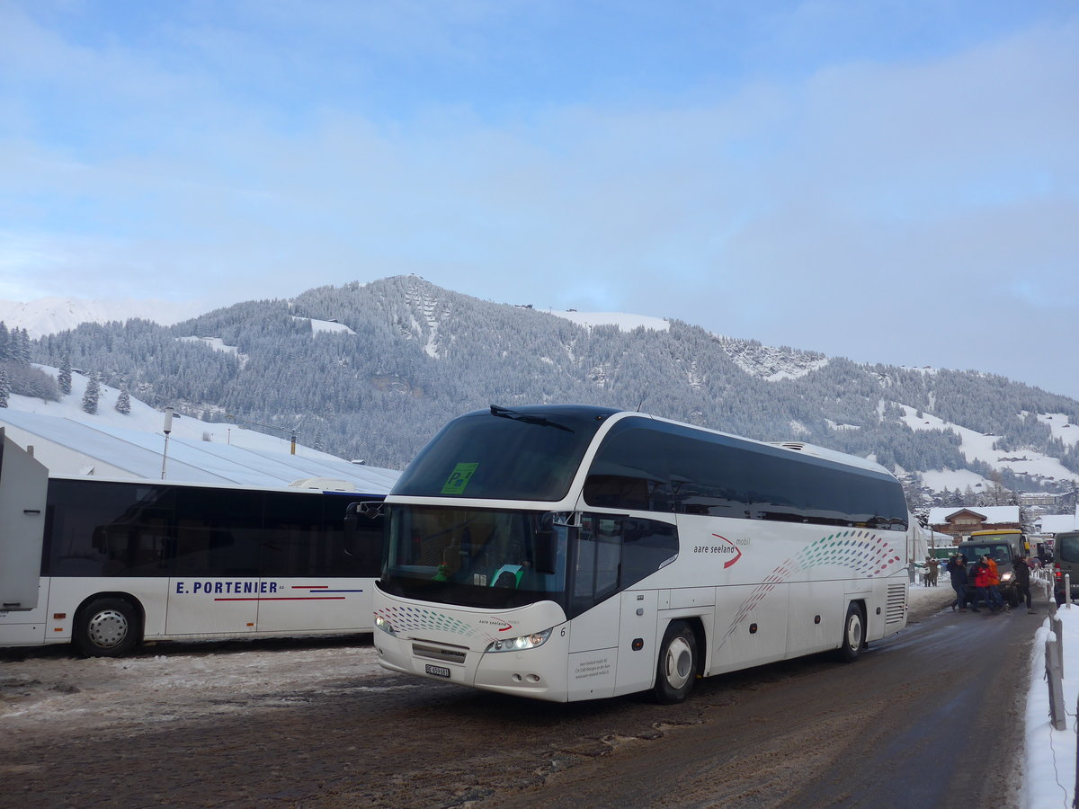 (200'810) - ASm Langenthal - Nr. 6/BE 659'681 - Neoplan am 12. Januar 2019 in Adelboden, Weltcup