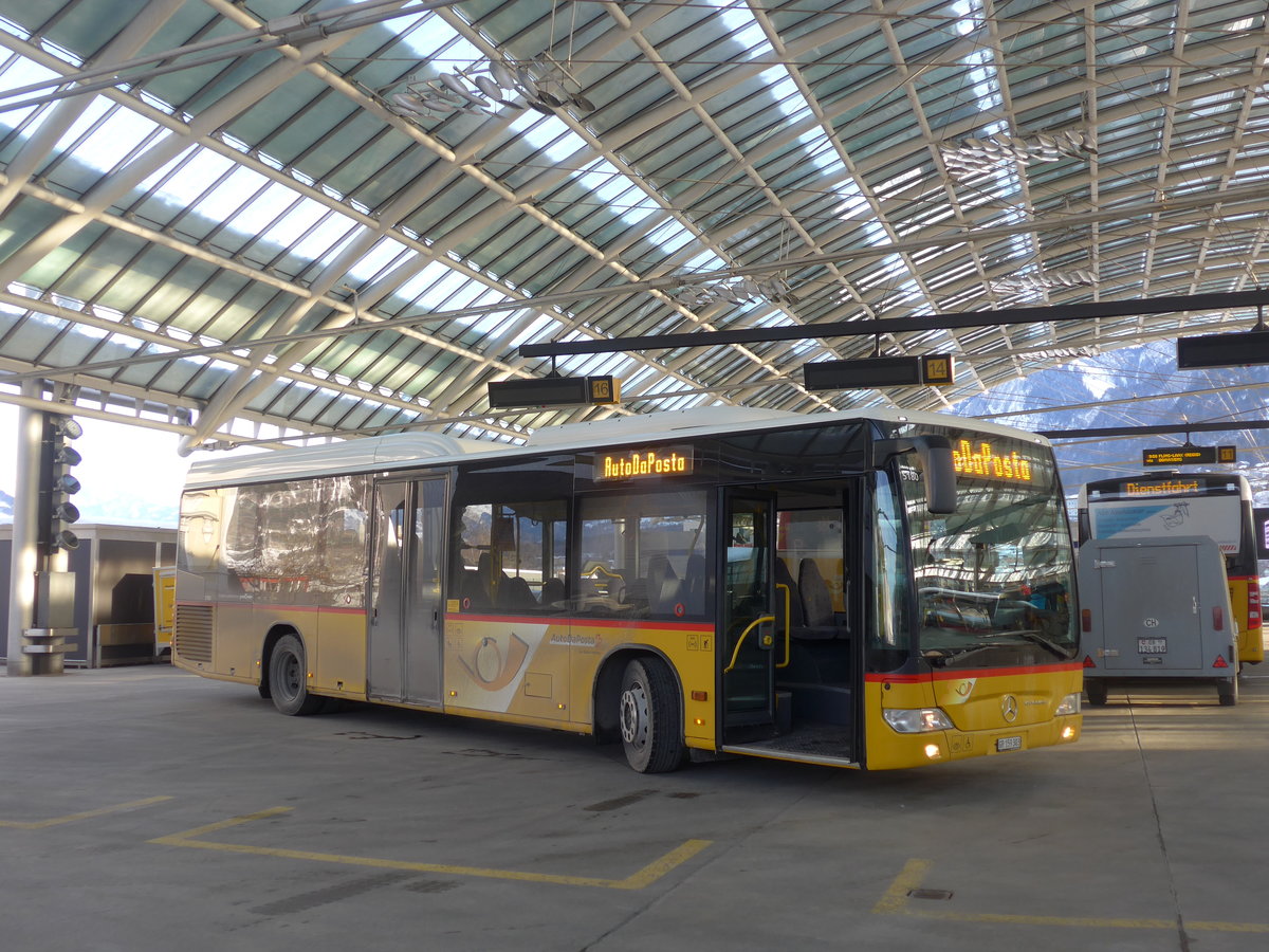 (201'224) - PostAuto Graubnden - GR 159'303 - Mercedes am 19. Januar 2019 in Chur, Postautostation