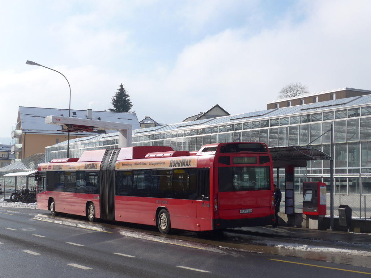 (201'449) - Bernmobil, Bern - Nr. 808/BE 612'808 - Volvo am 4. Februar 2019 in Kniz, Weiermatt