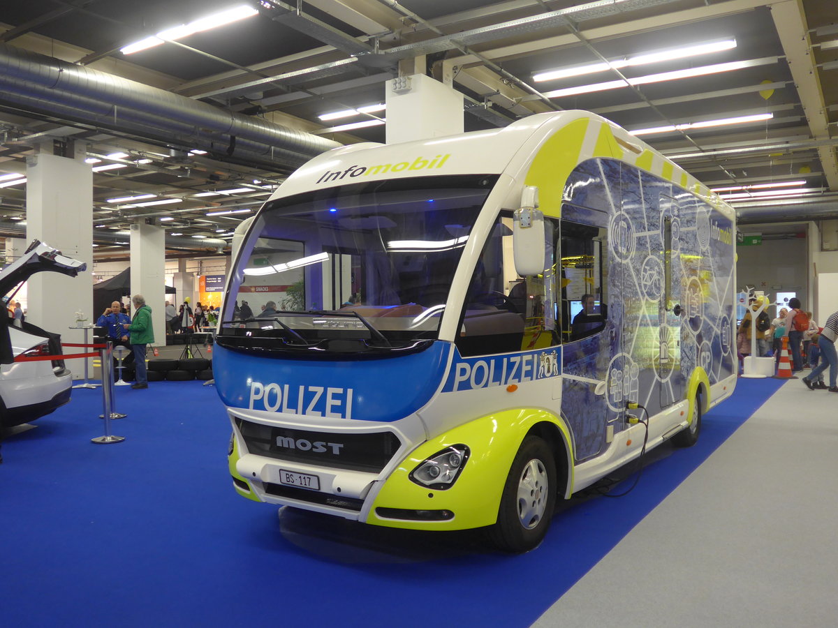 (201'535) - Polizei, Basel - BS 117 - Most am 11. Februar 2019 in Basel, MUBA