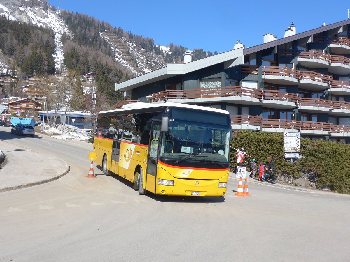 (201'783) - Buchard, Leytron - VS 84'258 - Irisbus am 24. Februar 2019 in Anzre, Tlcabine