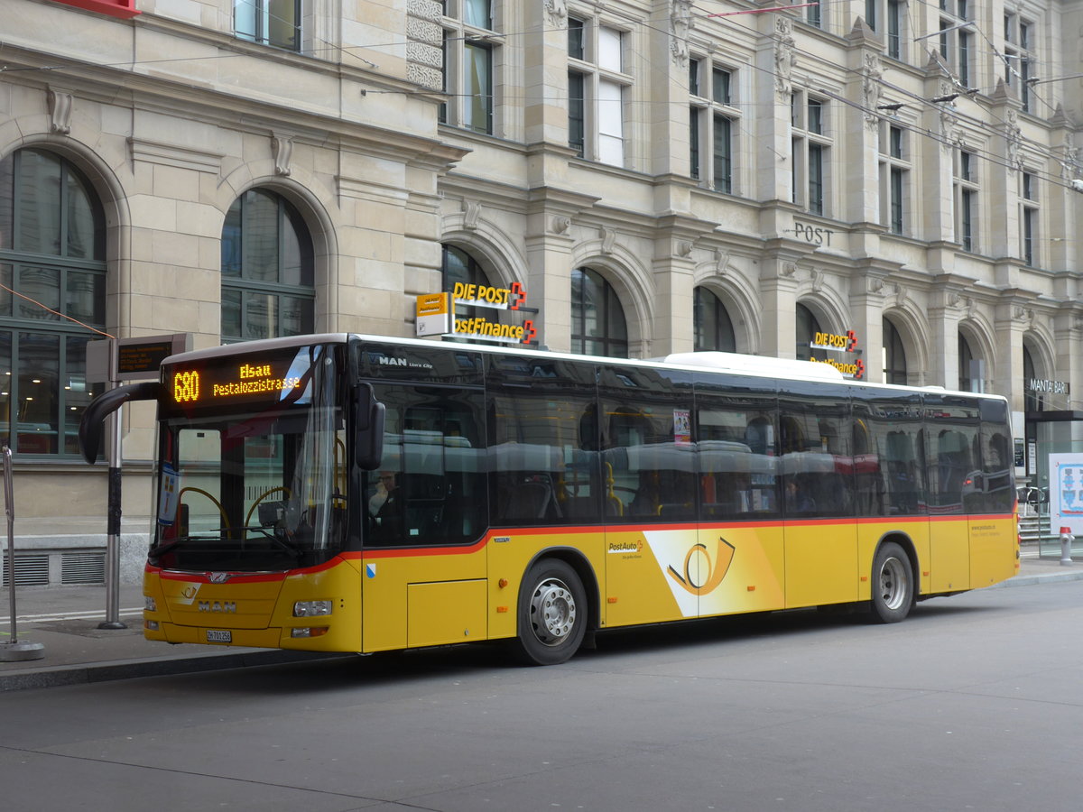 (201'992) - Steiger, Schlatt - Nr. 299/ZH 701'256 - MAN am 4. Mrz 2019 beim Hauptbahnhof Winterthur