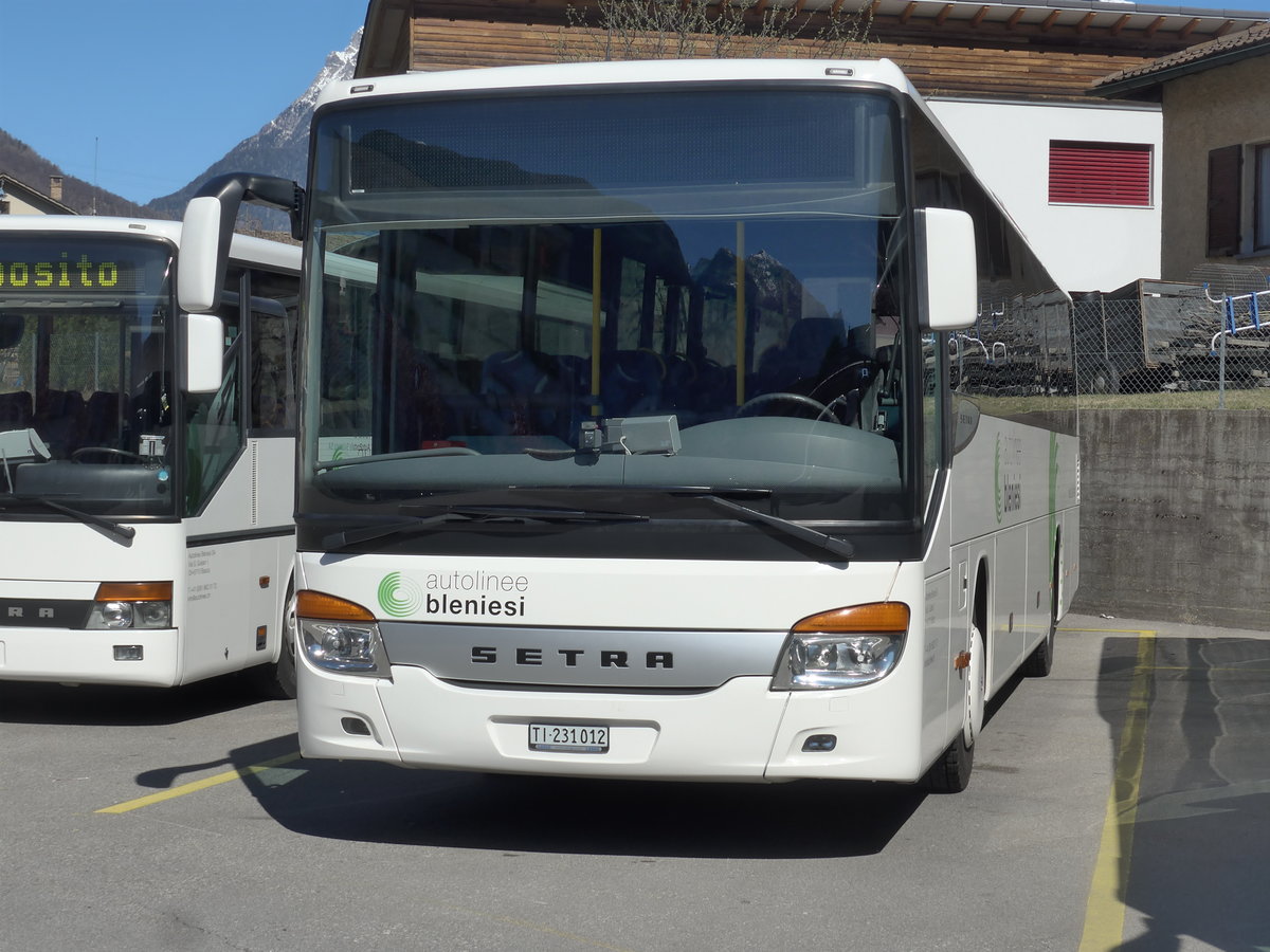 (202'567) - ABl Biasca - Nr. 12/TI 231'012 - Setra am 19. Mrz 2019 in Biasca, Garage