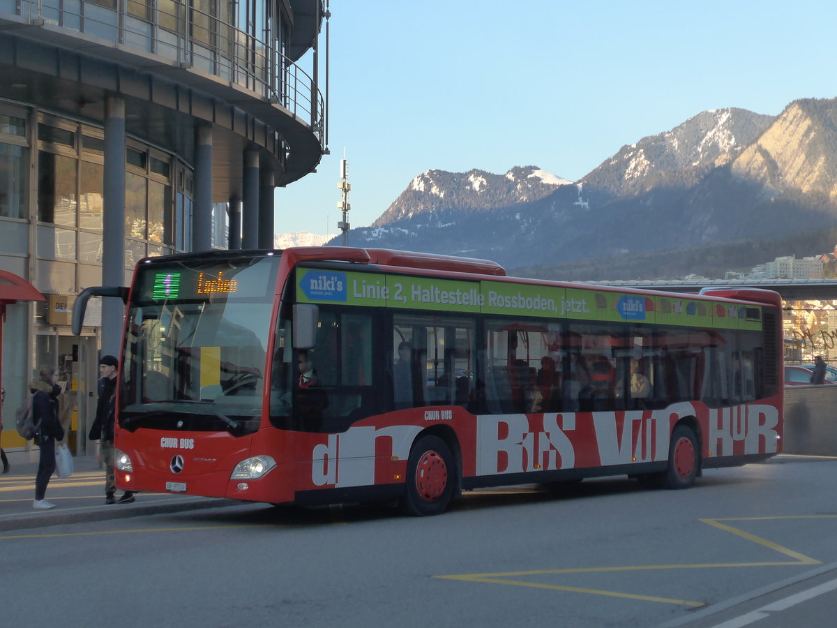 (202'657) - SBC Chur - Nr. 16/GR 97'516 - Mercedes am 20. Mrz 2019 in Chur, Post I