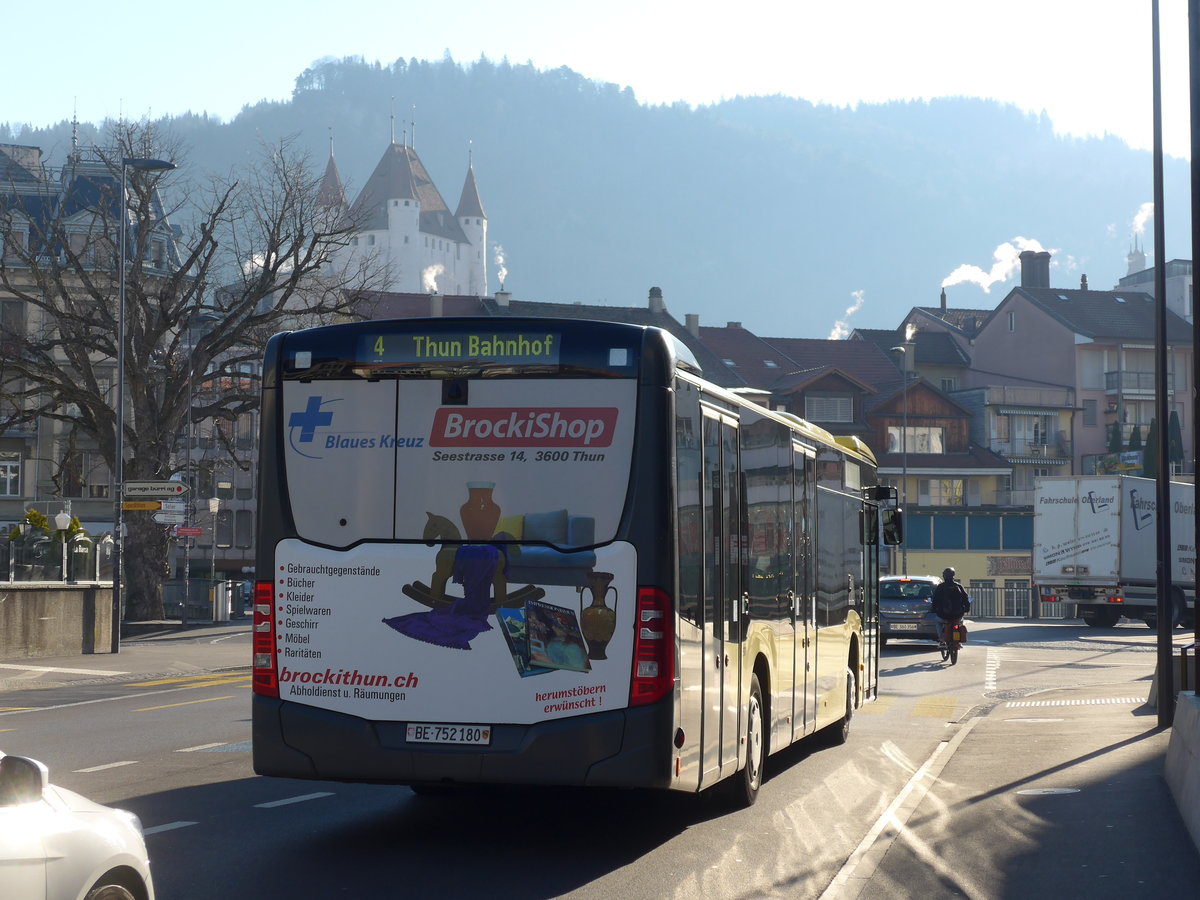 (202'667) - STI Thun - Nr. 180/BE 752'180 - Mercedes am 21. Mrz 2019 in Thun, Guisanplatz