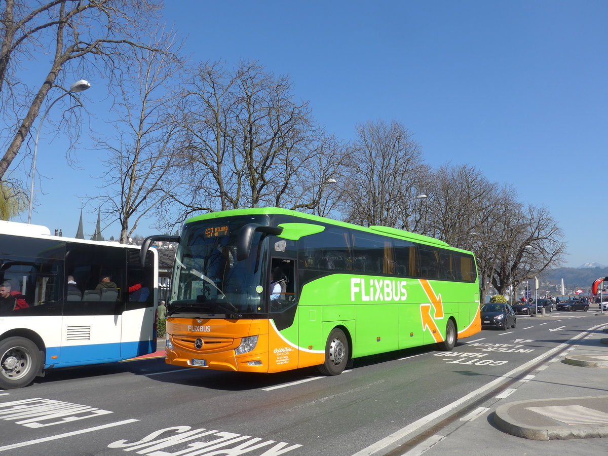 (202'972) - Aus Italien: Garbellini, Como - FM-941 AN - Mercedes am 23. Mrz 2019 beim Bahnhof Luzern