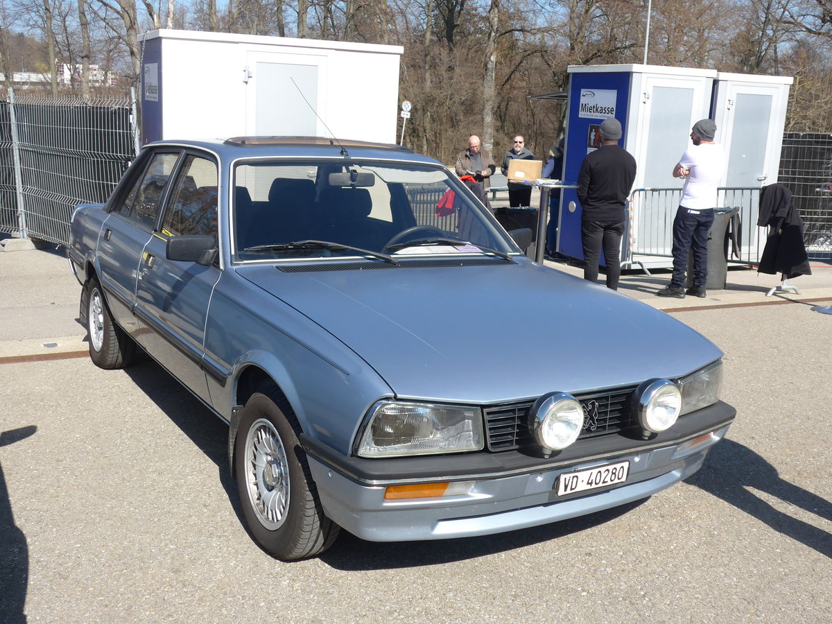 (203'133) - Peugeot - VD 40'280 - am 24. M�rz 2019 in Granges-Paccot, Forum-Fribourg