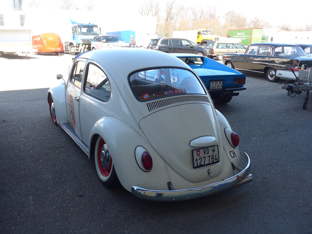 (203'196) - VW-K�fer - VD 127'784 - am 24. M�rz 2019 in Granges-Paccot, Forum-Fribourg
