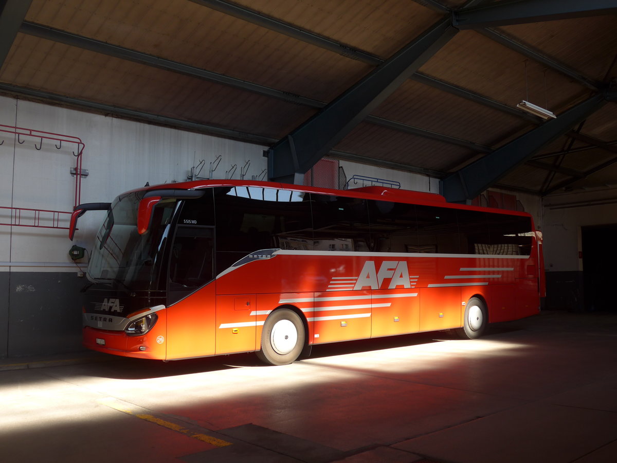 (203'432) - AFA Adelboden - Nr. 26/BE 26'708 - Setra am 31. Mrz 2019 in Adelboden, Busstation