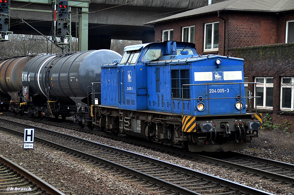 204 005-3,fuhr mit einen tanker durch hh-harburg,24.08.15