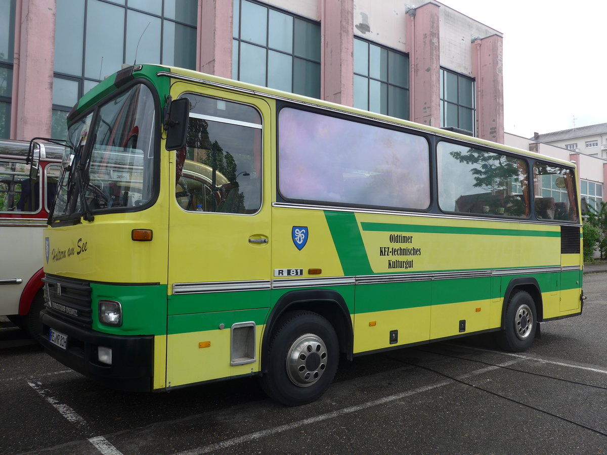 (204'014) - Aus Deutschland: Wagner, Haltern - RE-MR 81H - Magirus-Deutz am 26. April 2019 in Haguenau, Parkplatz