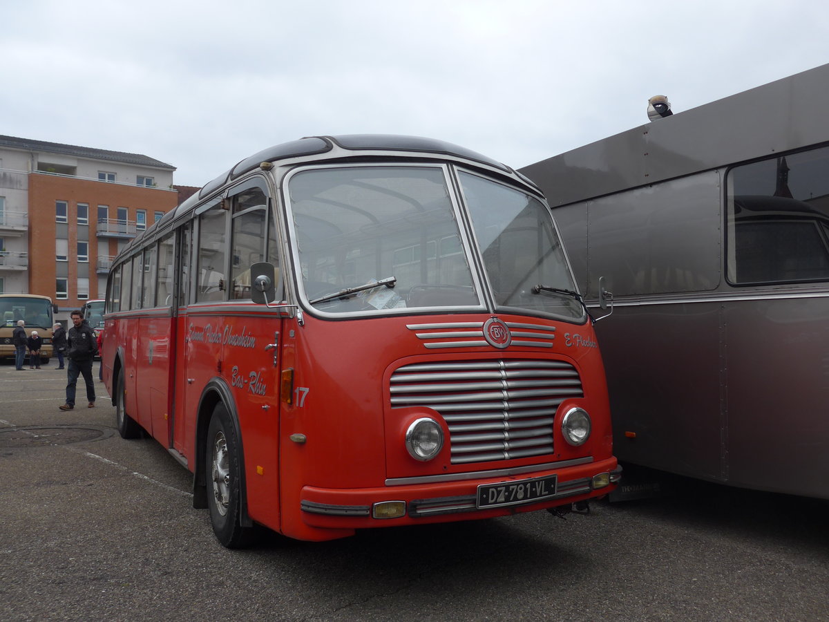 (204'169) - Flecher, Ohnenheim - Nr. 17/DZ 781 VL - FBW/Gangloff (ex FRAM Drachten/NL Nr. 17; ex AFA Adelboden/CH Nr. 3) am 27. April 2019 in Haguenau, Parkplatz