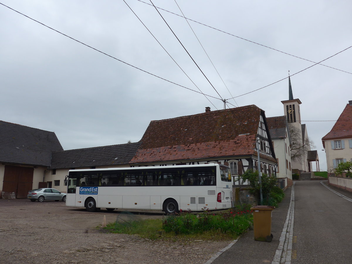 (204'175) - Royer, Herrlisheim - EZ 651 ZZ - Mercedes am 27. April 2019 in Stundwiller, Rue de l'glise