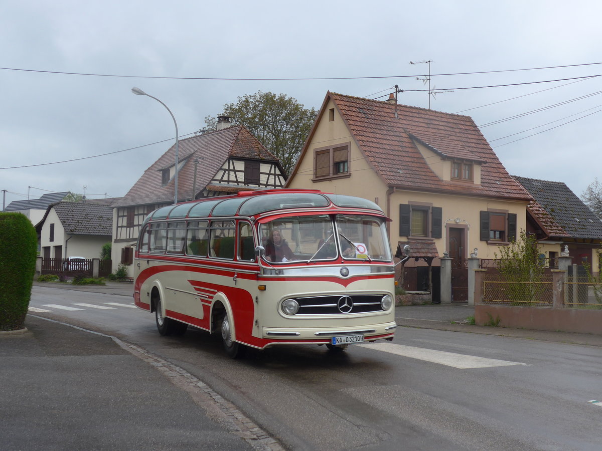 (204'223) - Aus Deutschland: ??? - K-O 3210H - Mercedes/Vetter am 27. April 2019 in Stundwiller, Rue Principale