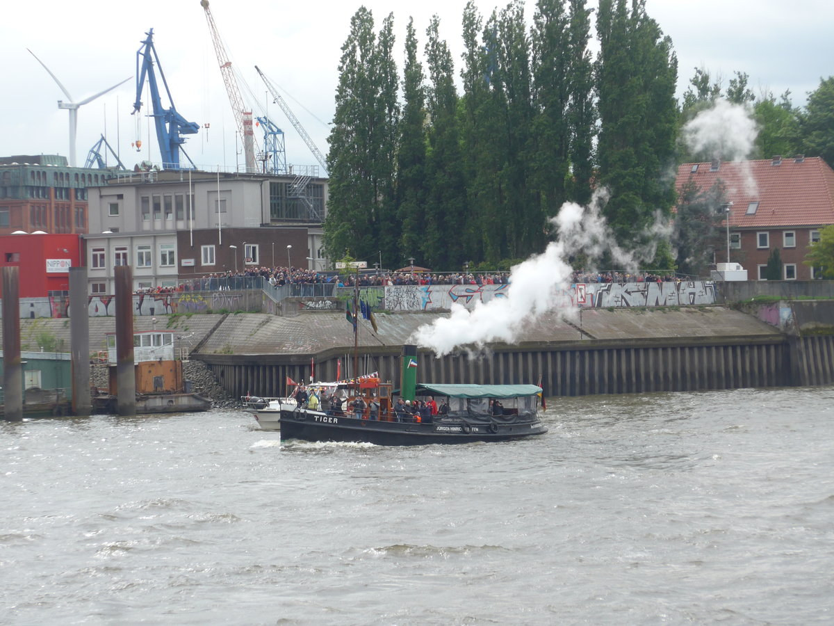 (204'725) - 830. Hafengeburtstag mit Schiffsparade am 10. Mai 2019 auf der Elbe in Hamburg