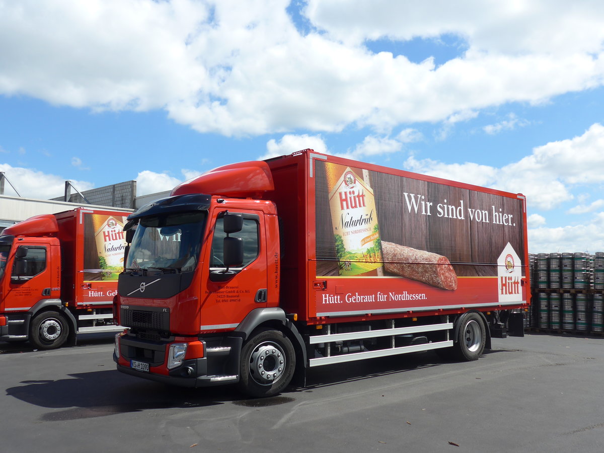 (204'988) - H�tt-Brauerei, Baunatal - KS-H 1090 - Volvo am 12. Mai 2019 in Baunatal, H�tt-Brauerei
