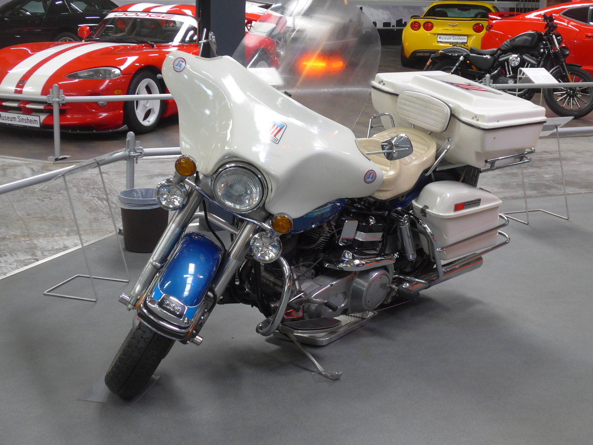 (205'014) - Harley-Davidson - HN-JJ 311 - am 13. Mai 2019 in Sinsheim, Museum