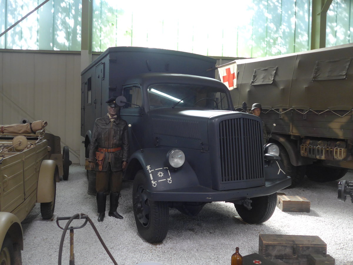 (205'052) - Opel Blitz am 13. Mai 2019 in Sinsheim, Museum